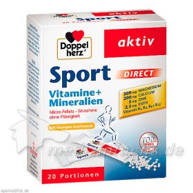 Doppelherz Sport direct Vitamine + Mineralien, 20 ST – PZN 1152114 из Германии