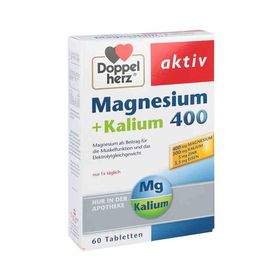 Doppelherz Magnesium+kalium Tabletten (60 stk) – PZN 11692343 из Германии