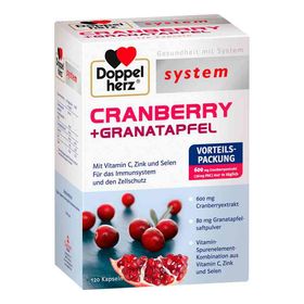 Doppelherz Cranberry+granatapfel system Kapseln (120 stk) – PZN 12351012 из Германии