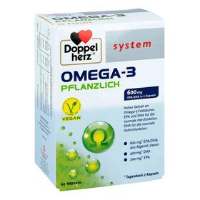 Doppelherz Omega-3 pflanzlich system Kapseln (60 stk) – PZN 13335788 из Германии