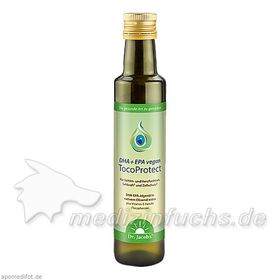 DHA+EPA vegan TocoProtect Dr. Jacob's, 250 ML – PZN 13704062 из Германии