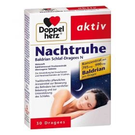 Doppelherz Nachtruhe Baldrian Schlaf-dragees N (30 stk) – PZN 14168849 из Германии