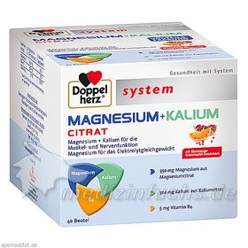 Doppelherz Magnesium + Kalium Citrat system, 40 ST – PZN 1522692 из Германии
