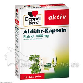 Doppelherz Abführ-Kapseln Rizinol 1000mg, 30 ST – PZN 1534672 из Германии
