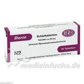 DORM, 20 ST – PZN 1580867 из Германии