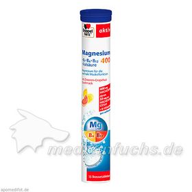 Doppelherz Magnesium 400 + B-Vitamine + Fols., 15 ST – PZN 1886276 из Германии