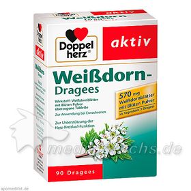 Doppelherz Weißdorn Dragees, 90 ST – PZN 1975318 из Германии