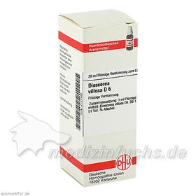 DIOSCOREA VILLOS D 6, 20 ML – PZN 2127495 из Германии