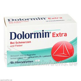 Dolormin Extra, 50 ST – PZN 2400229 из Германии