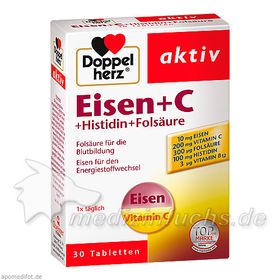 Doppelherz Eisen+Vit.C+L-Histidin, 30 ST – PZN 2483072 из Германии