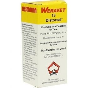 DISTORSAL 13 Tropfen vet., 20 ML – PZN 2538695 из Германии