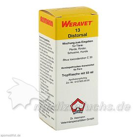 DISTORSAL 13 Tropfen vet., 50 ML – PZN 2538703 из Германии