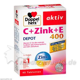 Doppelherz C+Zink+E DEPOT, 40 ST – PZN 2561607 из Германии
