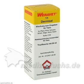 DERMISAL 11 Tropfen vet., 50 ML – PZN 2581834 из Германии