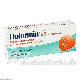Dolormin GS mit Naproxen, 20 ST – PZN 2782780 из Германии