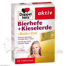 Doppelherz Bierhefe + Kieselerde, 30 ST – PZN 3296828 из Германии