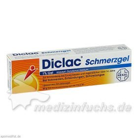 Diclac Schmerzgel 1% Gel, 50 G – PZN 3424835 из Германии