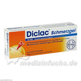 Diclac Schmerzgel 1% Gel, 100 G – PZN 3424841 из Германии