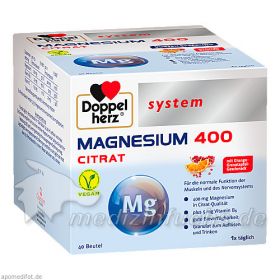 Doppelherz Magnesium 400 Citrat system, 40 ST – PZN 3979846 из Германии