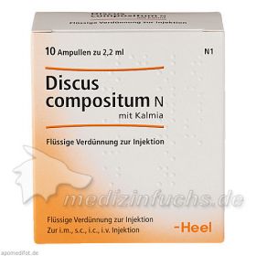 Discus compositum N mit Kalmia, 10 ST – PZN 4031138 из Германии