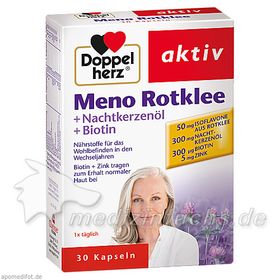 Doppelherz Meno Rotklee+Nachtkerzenöl+Biotin, 30 ST – PZN 4042018 из Германии