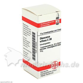 DIOSCOREA VILLOS C30, 10 G – PZN 4215200 из Германии