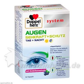 Doppelherz Augen Sehkraft+Schutz system, 60 ST – PZN 4260465 из Германии