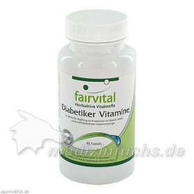 Diabetiker vitamine, 60 ST – PZN 4266686 из Германии