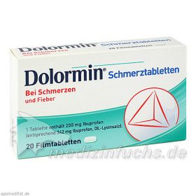 DOLORMIN, 20 ST – PZN 4590211 из Германии