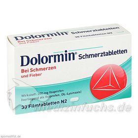 DOLORMIN, 30 ST – PZN 4590228 из Германии