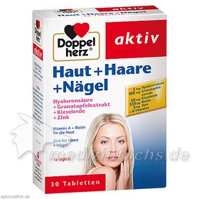 Doppelherz Haut + Haare + Nägel, 30 ST – PZN 4700651 из Германии