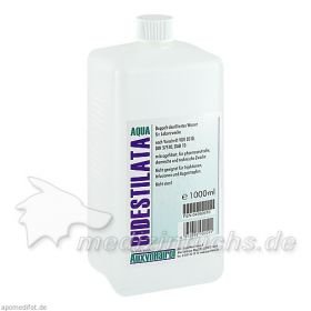 Destiliertes Wasser Bidest., 1000 ML – PZN 4980610 из Германии