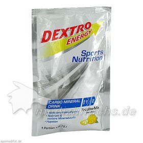 DEXTRO ENERGY SPORTS NUTRIT CARBO MIN DRINK FRU MI, 56 G – PZN 5852038 из Германии