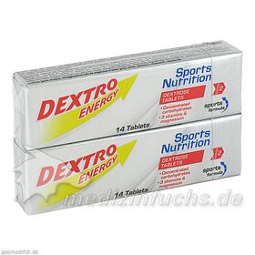 DEXTRO ENERGY DEXTROSE TABL SPORTS FORMULA, 2X47 G – PZN 5852044 из Германии