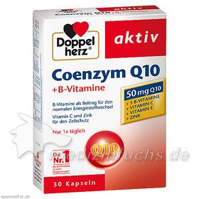 Doppelherz Coenzym Q10 + B-Vitamine, 30 ST – PZN 6120484 из Германии