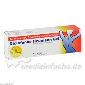 DICLOFENAC HEUMANN GEL, 100 G – PZN 6165386 из Германии