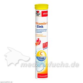Doppelherz Vitamin C+Zink Brausetabletten, 15 ST – PZN 6571703 из Германии