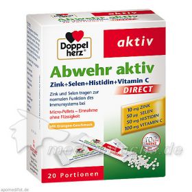 Doppelherz Abwehr aktiv direct Zink+Selen+Histidin, 20 ST – PZN 6733258 из Германии