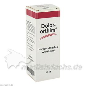 DOLOR ORTHIM Tropfen, 50 ML – PZN 6784379 из Германии