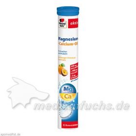 Doppelherz Magnesium+Calcium+D3 Brausetabletten, 15 ST – PZN 6797991 из Германии