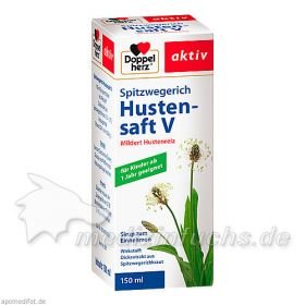 Doppelherz Spitzwegerich Hustensaft V, 150 ML – PZN 7090733 из Германии