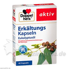 Doppelherz Erkältungs Kapseln Eukalyptus, 40 ST – PZN 7091046 из Германии