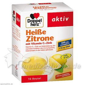 Doppelherz Heiße Zitrone Vitamin C + Zink, 10 ST – PZN 7091098 из Германии