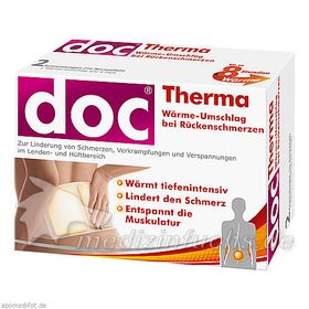 Doc Therma Wärme-Umschlag bei Rückenschmerzen, 2 ST – PZN 7112104 из Германии