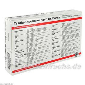 DHU TASCHENAPOTHEKE DR BANSA, 1 ST – PZN 7153623 из Германии