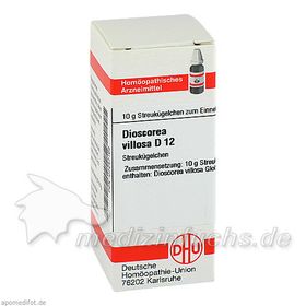 DIOSCOREA VILLOS D12, 10 G – PZN 7247169 из Германии