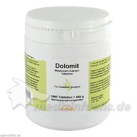 Dolomit Magnesium Calcium, 1000 ST – PZN 7621194 из Германии