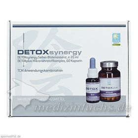 DETOX Synergy Salbei-Kräuterdest.+Detox plus Kaps., 1 P – PZN 8434784 из Германии