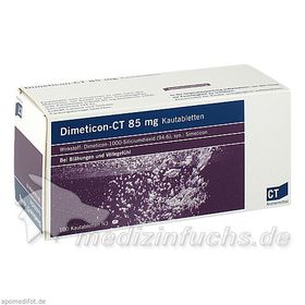 DIMETICON-CT 85 mg Kautabletten, 100 ST – PZN 84451 из Германии