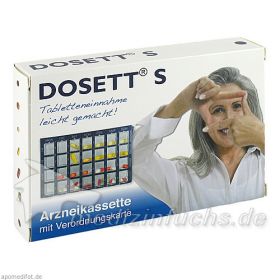 DOSETT S-Arzneikassette blau, 1 ST – PZN 8484658 из Германии